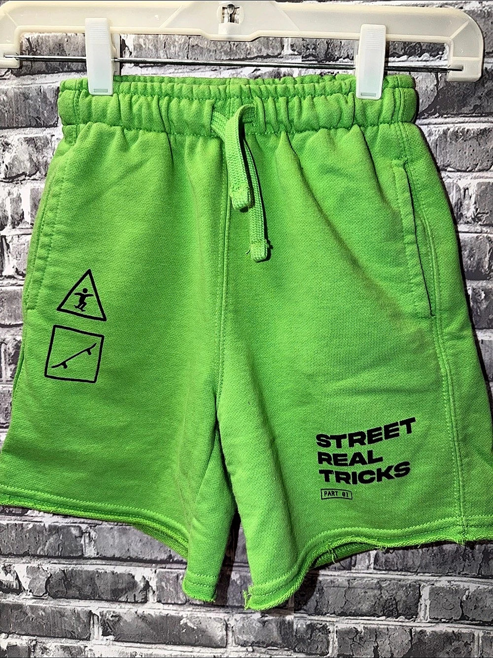 ZARA Green Shorts Size 8